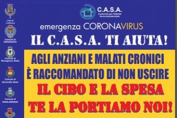 Il cibo e la spesa a casa per anziani e malati cronici