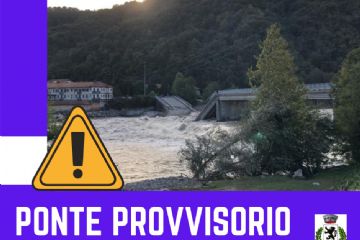 Ponte provvisorio - Cambiata azienda per ricerca ordigni